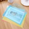 Office supplies, stationery, PVC transparent snap fasteners, 18C file bags, information bags, folders, A4 color, factory direct supply details Picture